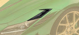 MANSORY Carbon Fiber Front Fender Air Intakes for Ferrari F8 Tributo / Spider (2020-2023) - image 3