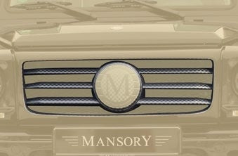 MANSORY Carbon Grille Mask Cover III GRONOS Look for Mercedes-Benz G-Class W463 (2002-2018)