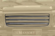 MANSORY Carbon Grille Mask Cover IV Stripes for Mercedes-Benz G-Class W463 (2002-2018)