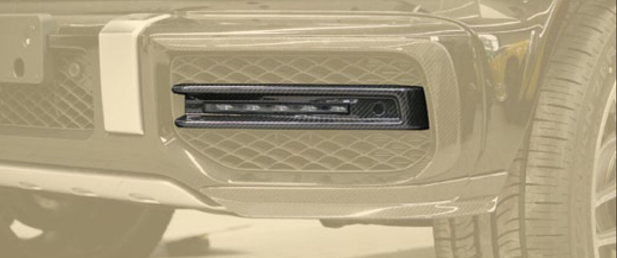 MANSORY Carbon LED Light Bar for G63 Front Bumper for Mercedes-Benz G-Class W463A (2019-2024)