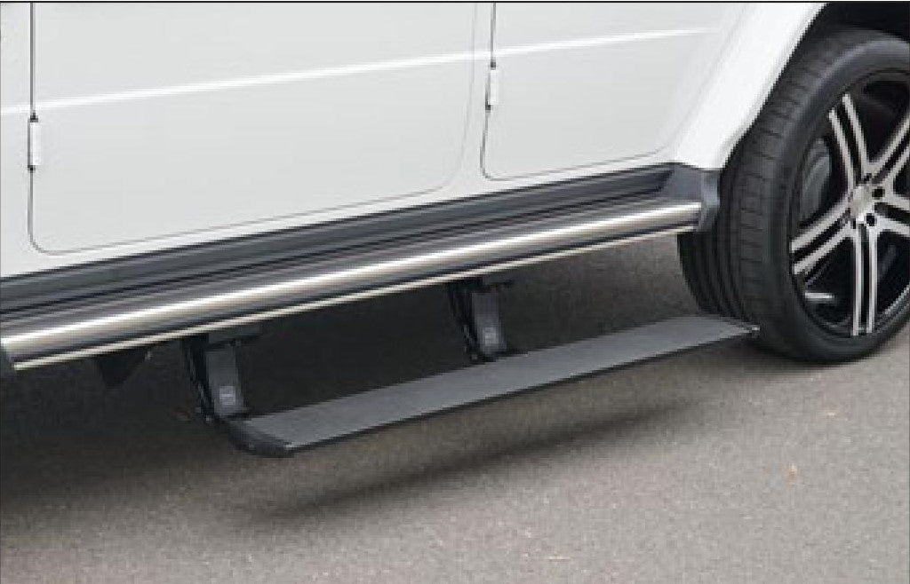 MANSORY Long Electric Deployable Side Steps for Mercedes-Benz G-Class W463A (2019-2024)