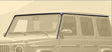 MANSORY Carbon A-Pillar and Side Roof Covers for Mercedes-Benz G-Class W463A (2019-2024)