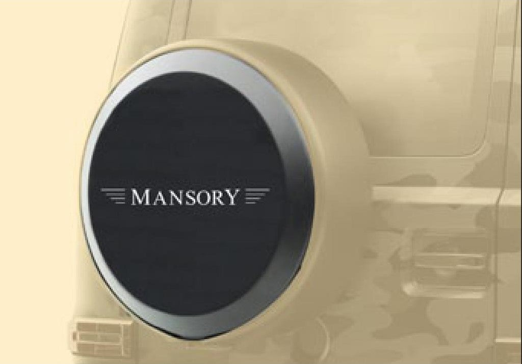 MANSORY Carbon Spare Tire Cover with Logo for Mercedes-Benz G-Class W463A (2019-2024)