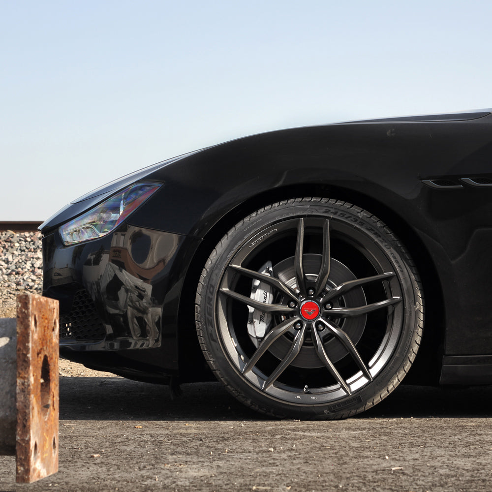 19" Vorsteiner V-FF 105 Forged Concave Graphite Wheels Rims Fits Tesla Model 3