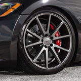 22" Vossen VFS-1 Grey 22x9 22x11 Wheels Rims Fits Mercedes-Benz CL550 CL600 CL63