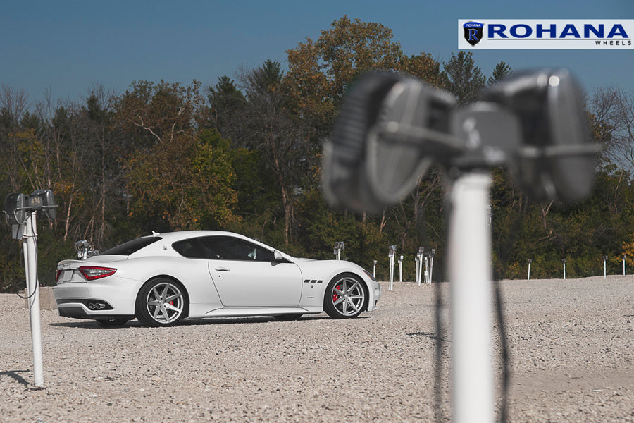 19" ROHANA RC7 SILVER 19X9.5 CONCAVE WHEELS RIMS FITS AUDI B8 A5 S5