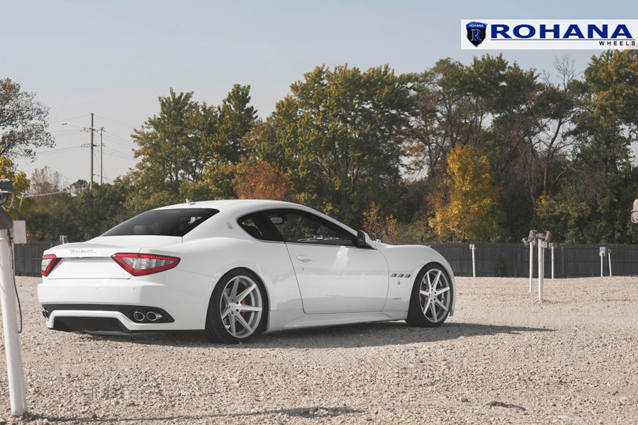 19" ROHANA RC7 SILVER CONCAVE WHEELS RIMS FITS BENZ W218 CLS550 CLS63