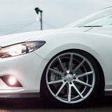 19" Vossen VFS-1 Silver 19x9 19x10.5 Forged Wheels Rims Fits Honda Accord 08-12