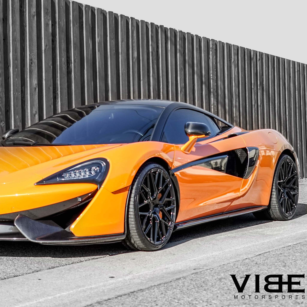 20" 21" ROHANA RFX10 BLACK CONCAVE WHEELS RIMS FITS MCLAREN 570S 570GT 650S