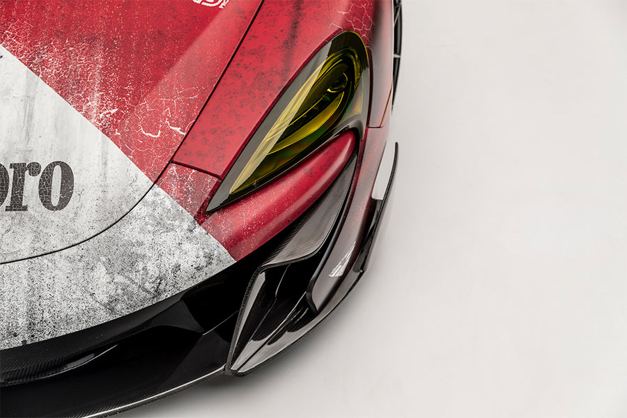 Vorsteiner 570-VX Front Bumper with Front Carbon Fiber Spoiler fits McLaren 570S