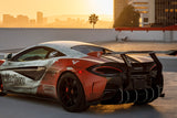 Vorsteiner 570-VX Rear Bumper with Carbon Fiber Diffuser fits McLaren 570S