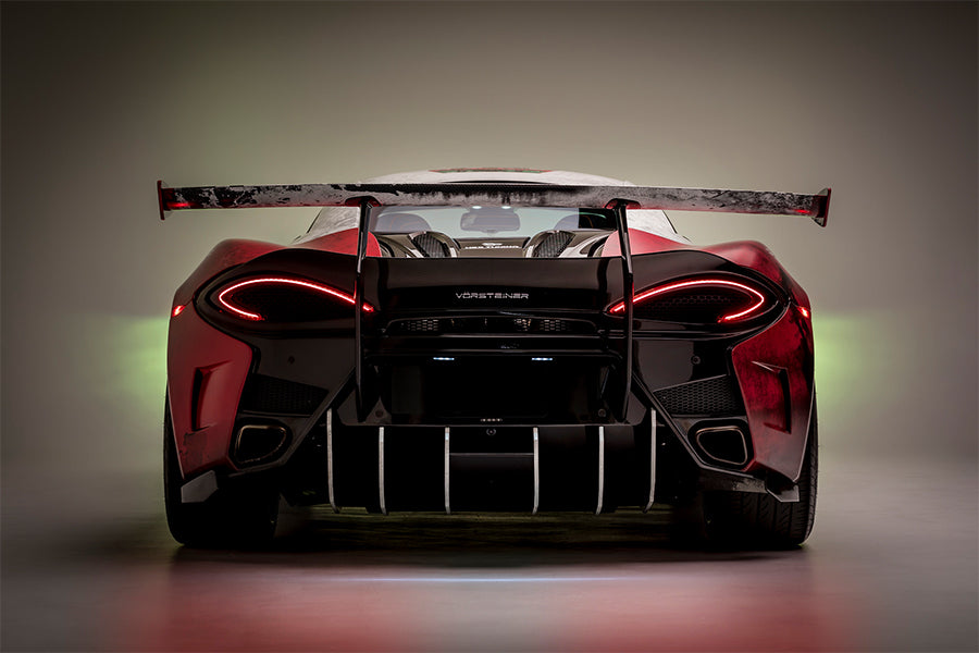 Vorsteiner 570-VX Rear Bumper with Carbon Fiber Diffuser fits McLaren 570S
