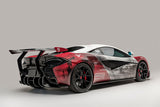 Vorsteiner 570-VX Aero Carbon Fiber Wing Blade with Uprights fits McLaren 570S