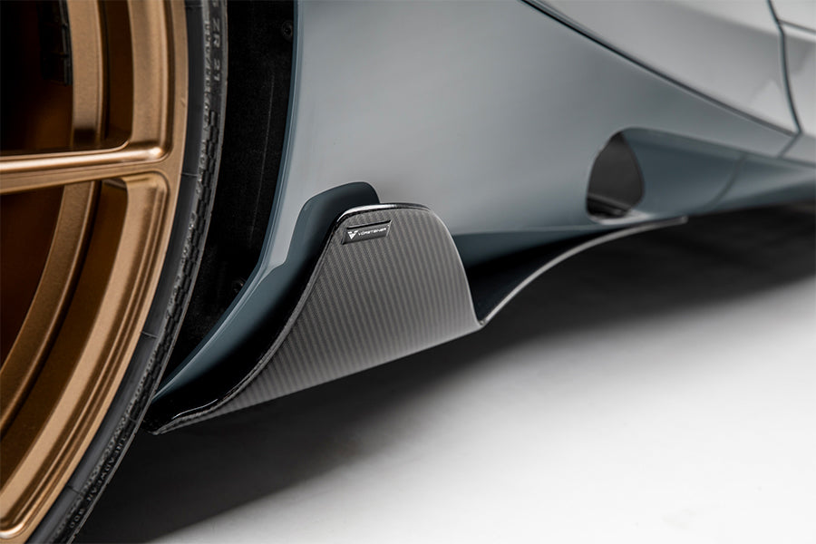 Vorsteiner Silverstone Edition Aero Carbon Fiber Side Blades fits McLaren 720S