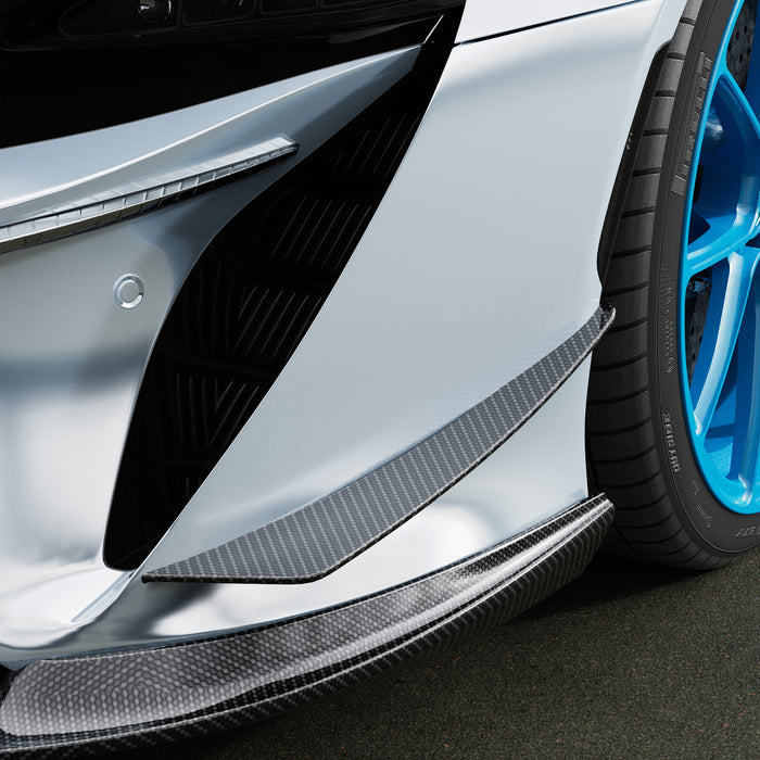 Vorsteiner Aero Carbon Fiber Canards 2x2 Satin Fits McLaren Artura