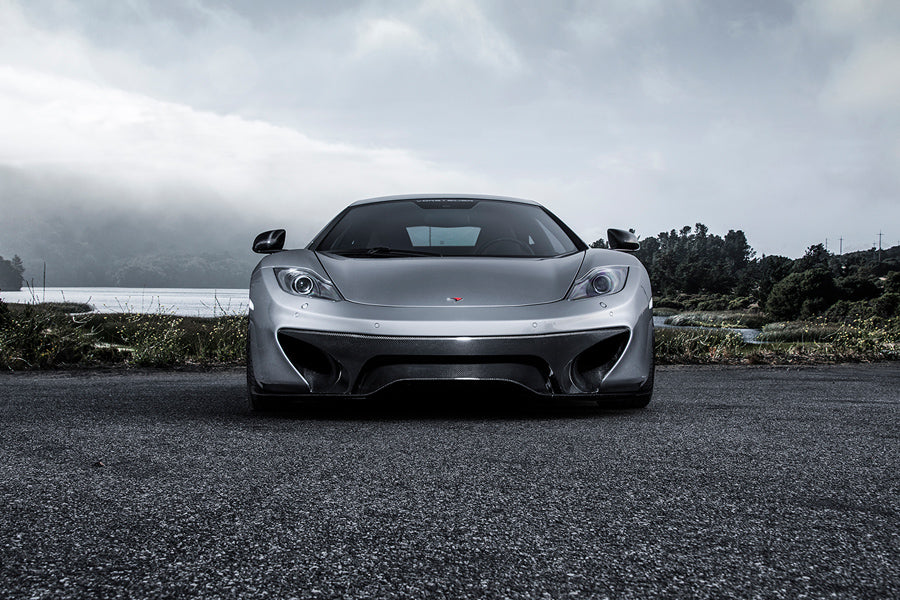 Vorsteiner V-MC Aero Splitter Bumper Carbon Fiber McLaren MP4 VX Coupe Spyder