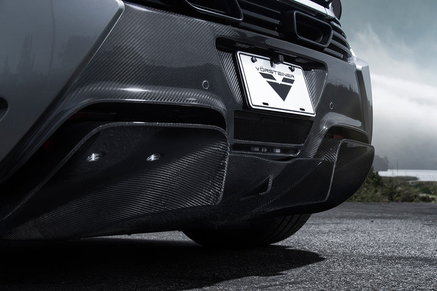 Vorsteiner V-MC Aero Diffuser Bumper Carbon Fiber McLaren MP4 VX Coupe Spyder