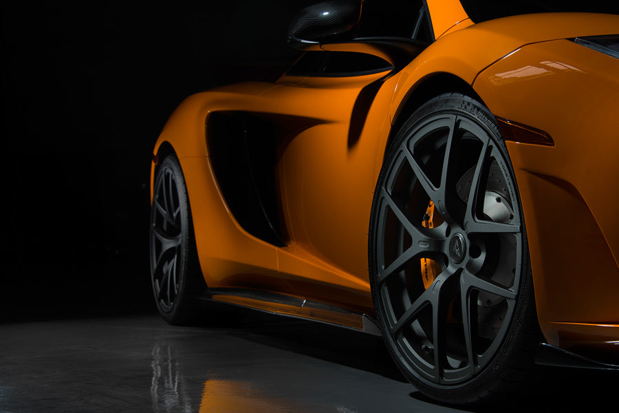 Vorsteiner V-MC Aero Side Blades Carbon Fiber Fits McLaren MP4 VX Coupe Spyder