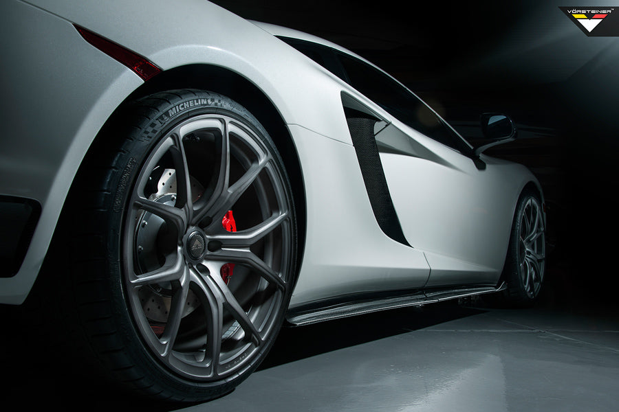 Vorsteiner V-MC Aero Side Blades Carbon Fiber Fits McLaren MP4 VX Coupe Spyder