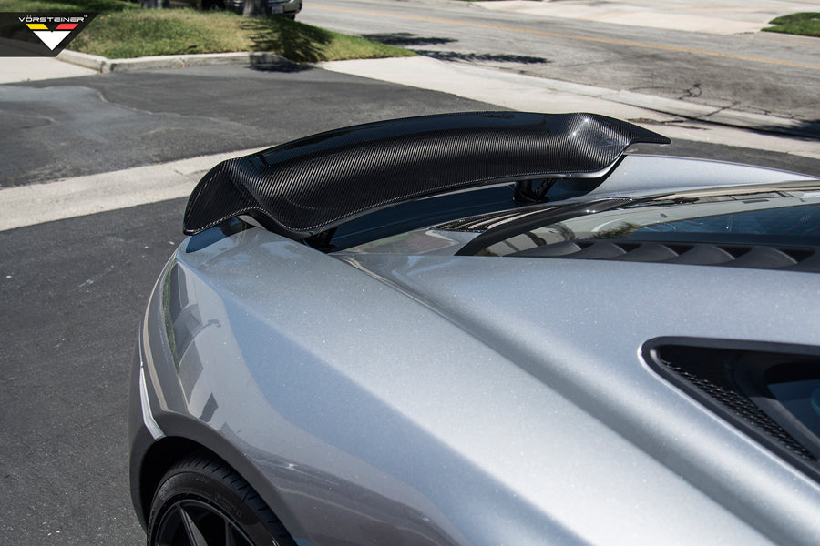 Vorsteiner V-MC Aero Active Wing Blade Carbon Fiber McLaren MP4 VX Coupe Spyder