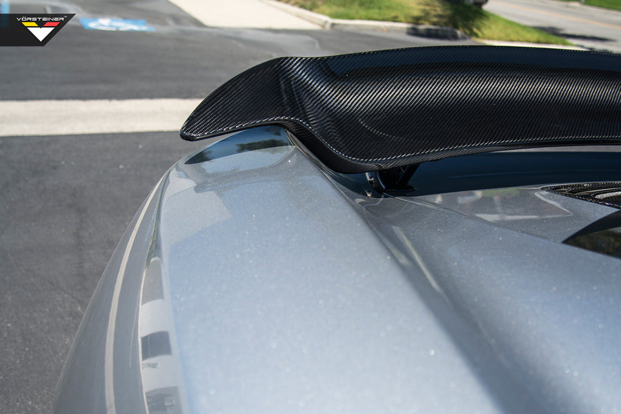 Vorsteiner V-MC Aero Active Wing Blade Carbon Fiber McLaren MP4 VX Coupe Spyder