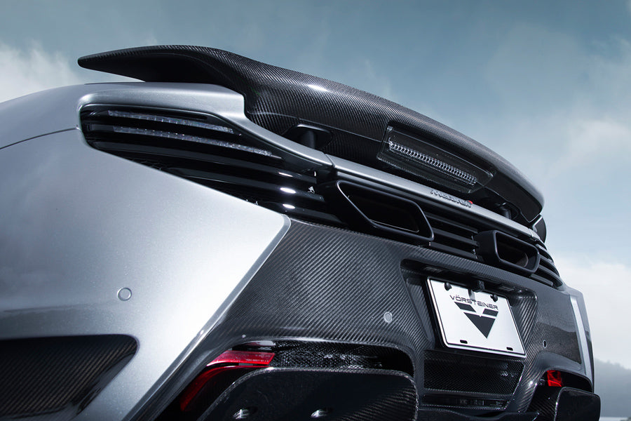 Vorsteiner V-MC Aero Active Wing Blade Carbon Fiber McLaren MP4 VX Coupe Spyder