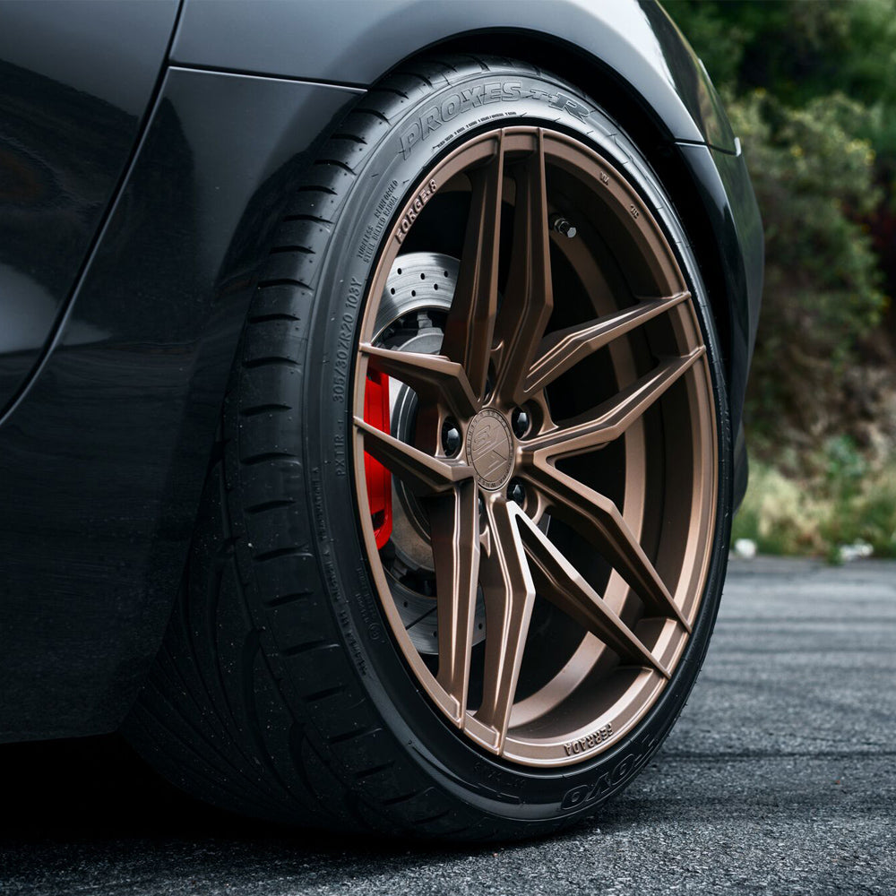 20" FERRADA F8-FR5 BRONZE CONCAVE WHEELS RIMS FITS DODGE CHARGER RT SE SRT8