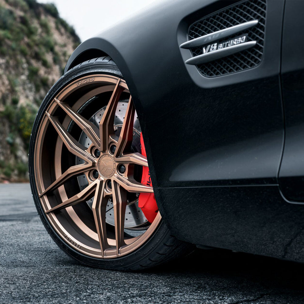 20" FERRADA F8-FR5 BRONZE CONCAVE WHEELS RIMS FITS DODGE CHARGER RT SE SRT8