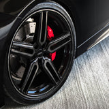 20" Vossen HF1 Black 20x9 20x10.5 1269 Concave Wheels Rims Fits Benz CLS550 CLS5