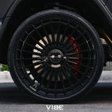 22" MV Forged MVF40 Black 22X10 Concave Wheels Rims Fits Audi Q7 SQ7