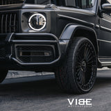 20" MV Forged MVF40 Black 22X9 22X10.5 Wheels Rims Fits Mercedes S400 S550 S600