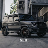 24" MV Forged MVF40 Black 24x10 Concave Wheels Rims Fits BMW G07 X7