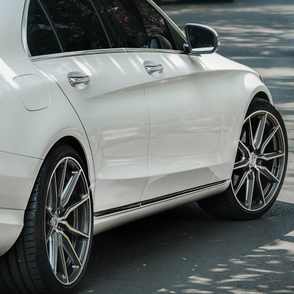 21" Vossen HF3 Grey 21X9 21X10.5 1192 Concave Wheels Rims Fits Mercedes-Benz CL5