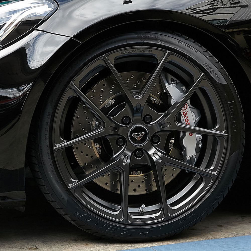 19" Vorsteiner V-FF 101 Forged Graphite Concave Wheels Rims Fits BMW E90 E92 M3