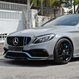 19" HRE FF11 Black 19x8.5 Concave Wheels Rims Fits Mercedes-Benz C250 C300 C350