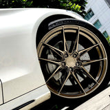 20" Vertini RFS1.8 Silver 20x10 20x11 Concave Wheels Rims Fits Ford Mustang GT