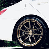 20" Vertini RFS1.8 Black 20x9 20x10.5 Concave Wheels Rims Fits Jaguar F-Type