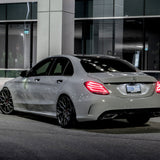 19" Vossen HF2 Grey 19X8.5 19X9.5 1341 Concave Wheels Rims Fits Mercedes-Benz C6