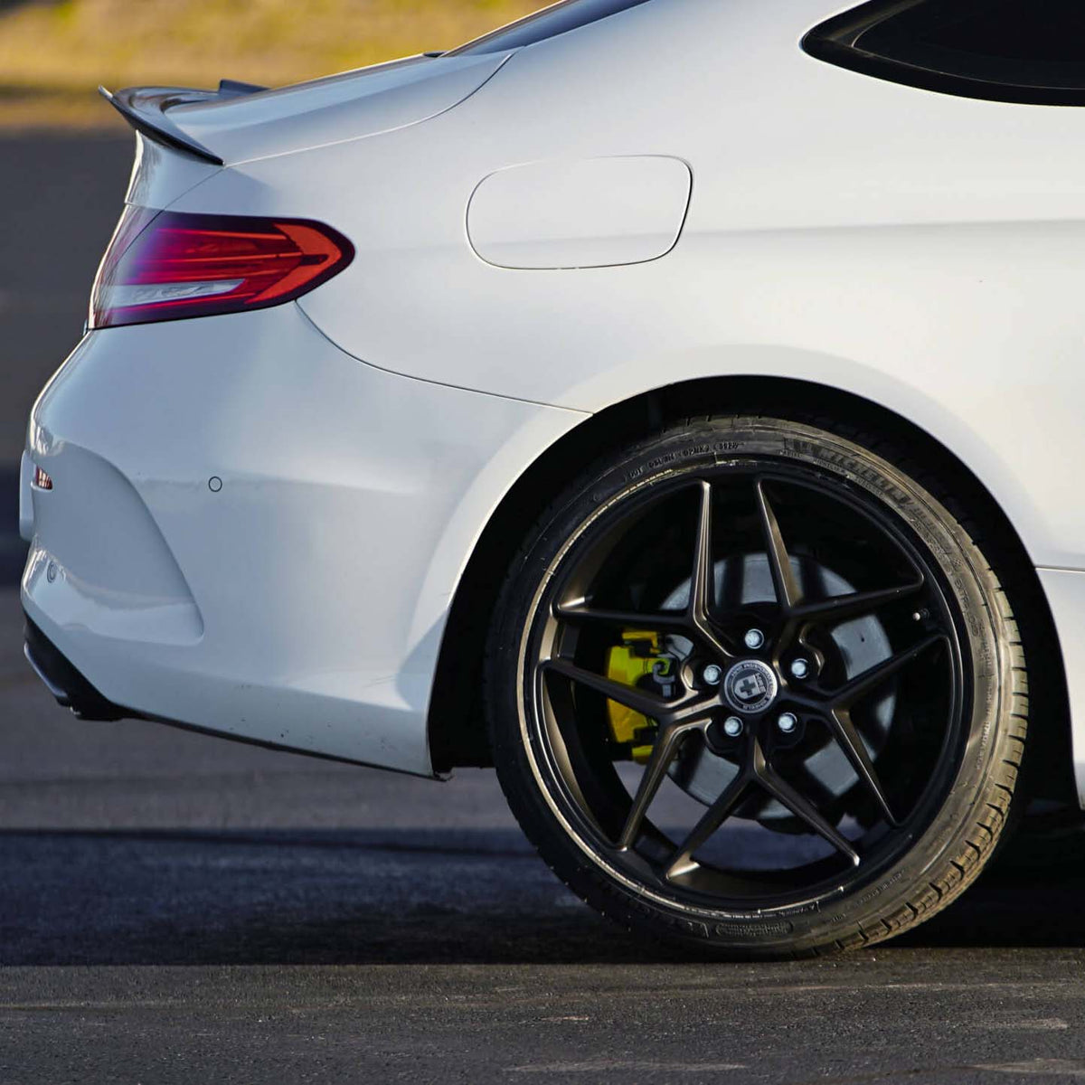 19" HRE FF11 Black 19x8.5 Concave Wheels Rims Fits Mercedes-Benz C250 C300 C350