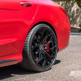 20" Gianelle Monte Carlo Black 20x8.5 20x10 Wheels Rims Fits BMW E63 E64 645 650