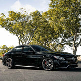 19" Vossen HF1 Grey 19x8.5 19x9.5 1207 Concave Wheels Rims Fits Benz E350 E550 E