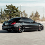 19" Vossen HF3 Black 19X8.5 19X9.5 1381 Concave Wheels Rims Fits Mercedes-Benz S