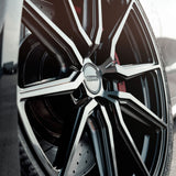 19" Vossen HF3 Black 19X8.5 19X9.5 1381 Concave Wheels Rims Fits Mercedes-Benz S