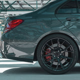 19" Blaque Diamond BD-F18 Black Rims Concave Forged Wheels Fits BMW 745 750 760