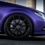 19" Vossen HF3 Black 19X9 19X10 1134 Concave Wheels Rims Fits Hyundai Genesis Co