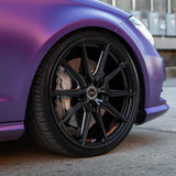 19" Vossen HF3 Black 19X8.5 19X9.5 1381 Concave Wheels Rims Fits Mercedes-Benz S