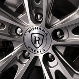 19" Rohana RFX17 Titanium Forged Concave Wheels Rims Fits Infiniti G37 Sedan