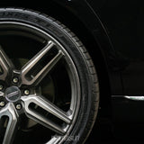 19" Vossen HF1 Grey 19x9.5 19x9.5 1197 Concave Wheels Rims Fits Nissan 370Z