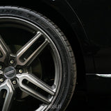 21" Vossen HF1 Grey 21x9 21x9 1202 Concave Wheels Rims Fits Audi C7 A6