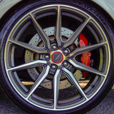 20" Vossen HF3 Grey 20X8.5 20X10 1207 Concave Wheels Rims Fits Mercedes-Benz E35